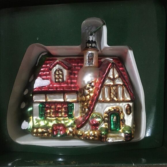 Dept 56 Village Mercury Glass Ornament - Picture 1 of 6